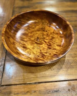 Bou Dhapa and Phob (Maple wooden bowl) from Trashiyangtse